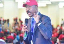“Peace is Not Absence of War but presence of Justice” says Mugisha Muntu at Nomination