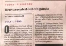 Shocking Facts! How Kenya was made from Uganda.