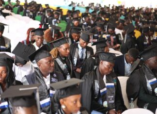Minister Dr Baryomunsi Challenges 600 UICT Graduates to Become Innovators, Not Job Seekers