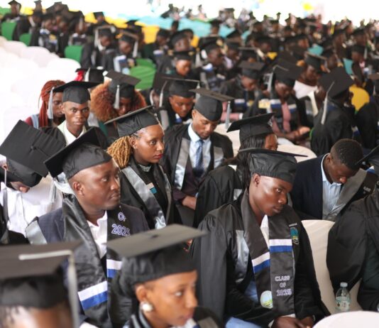 Minister Dr Baryomunsi Challenges 600 UICT Graduates to Become Innovators, Not Job Seekers